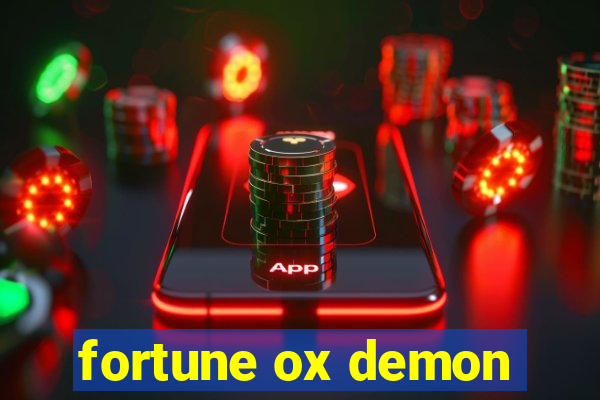 fortune ox demon